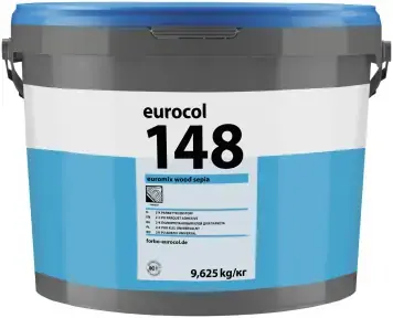 Forbo Eurocol 148 Euromix Wood 2К клей для паркета полиуретановый 2-комп (9.625 кг (компонент А (полиуретан) + компонент Б (изоцианат)