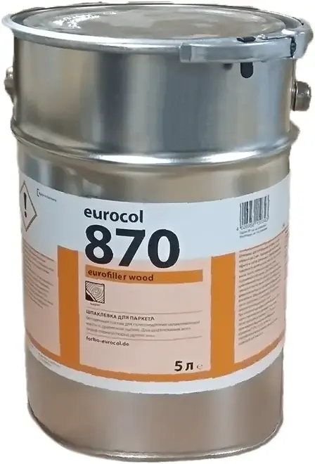 Forbo Eurocol 870 Eurofiller Wood шпатлевка для паркета универсальная (5 л)