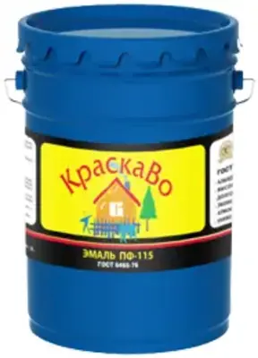 КраскаВо ПФ-115 Строительная эмаль (25 кг) защитная