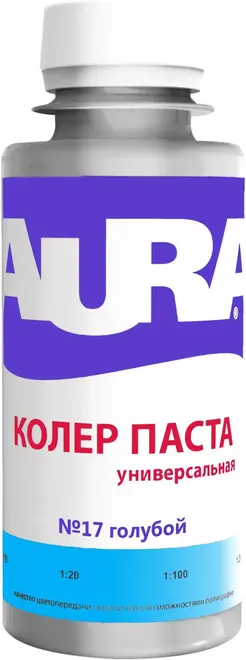 Aura колер паста универсальная (100 мл) голубой