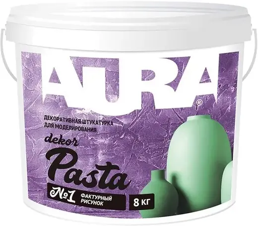 Аура Dekor Pasta 1 декоративная штукатурка для моделирования (8 кг)