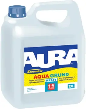 Aura Aqua Grund Kraft Koncentrat 1:5 грунт глубокого проникновения (10 л) бесцветный