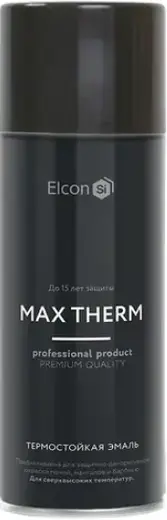 Elcon Max Therm термостойкая эмаль (520 мл) темный шоколад