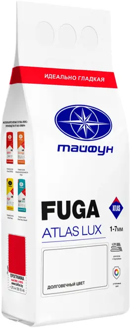 Атлас Fuga Lux эластичная смесь для затирки швов (5 кг) светло-бежевая №019
