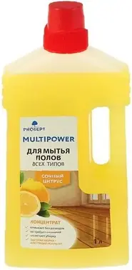 Просепт Multipower Сочный Цитрус концентрат для мытья полов (1 л)