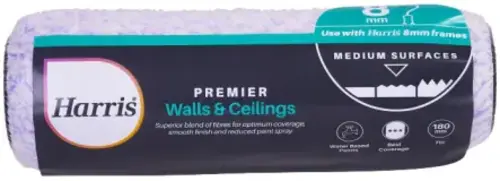 Harris Premier валик бюгельный из микрополиэстера со средним ворсом (180 мм микрополиэстр)