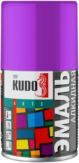 Kudo Arte эмаль алкидная (140 мл) фиолетовая RAL 4001 глянцевая