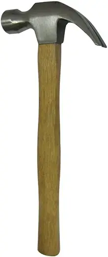 Бибер Премиум молоток-гвоздодер (600 г) дерево