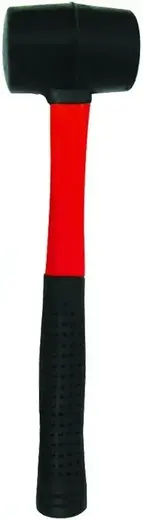Бибер Профи киянка (450 г) 60 мм черная/красная