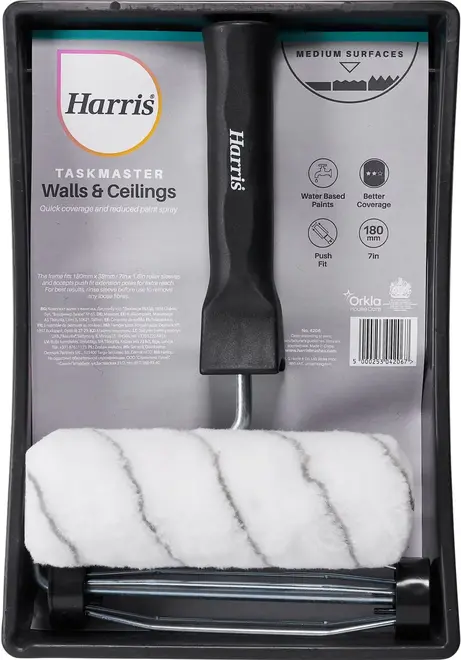 Harris Premier набор валик каркасный с рукояткой и поддоном (1 валик + 1 рукоятка + 1 поддон)