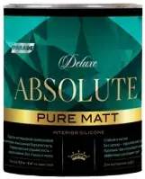 Parade Deluxe Absolute Pure Matt краска интерьерная силиконовая (900 мл) белая