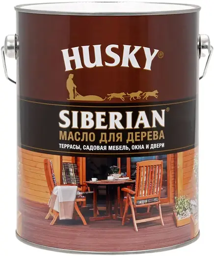 Хаски Siberian масло для дерева (2.7 л)