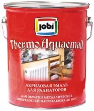 Jobi Thermoaquaemail акриловая эмаль для радиаторов (2.7 л) белая