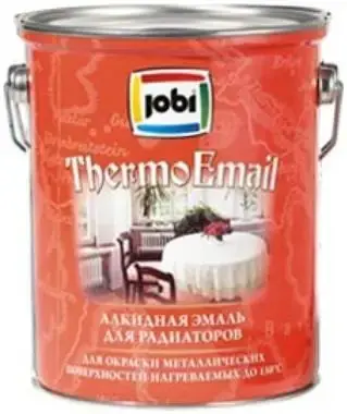 Jobi Thermoemail алкидная эмаль для радиаторов (2.7 л) белая