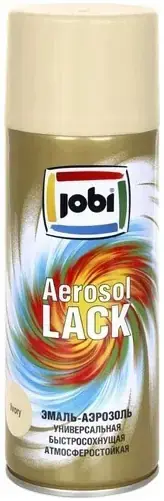 Jobi Aerozollack универсальная эмаль-аэрозоль (400 мл) зеленая RAL 6029 глянцевая