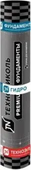 Технониколь Premium Техноэласт Фундамент Гидро материал рулонный гидроизоляционный битумосодержащий (1*8 м)