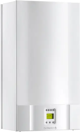 De Dietrich MS настенный газовый котел с бойлером 24 FF (9.3-24 кВт) белый/серый 150 л