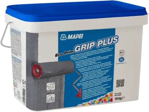 Mapei Eco Prim Grip Plus универсальная грунтовка для внутренних и наружных работ (10 кг)