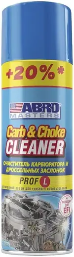 Abro Masters Carb & Choke Cleaner Prof L очиститель карбюратора и дроссельных заслонок (480 мл)