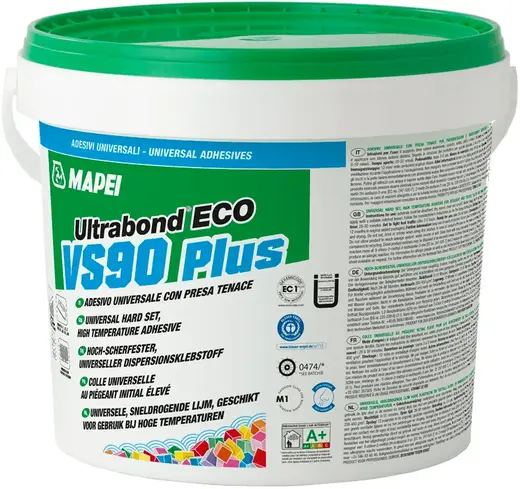 Mapei Ultrabond Eco VS90 Plus универсальный высокотемпературный клей (14 кг)