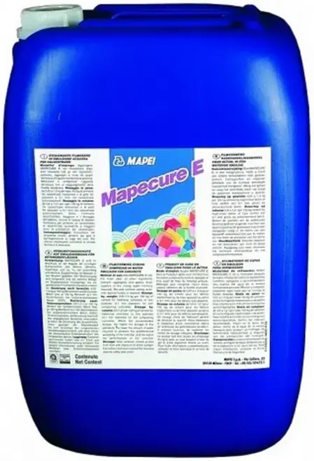 Mapei Mapecure E пленкообразующий кюринг для бетона в водной дисперсии (200 л)