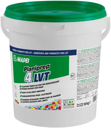 Mapei Planiprep 4 LVT готовый к использованию раствор для затирки (10 кг) белый