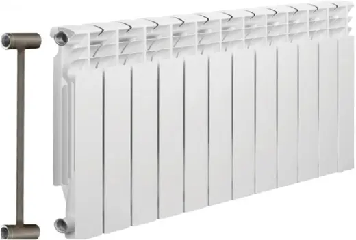 Solur Prestige радиатор отопления биметаллический B-500-01-10-12 сек 12 секций