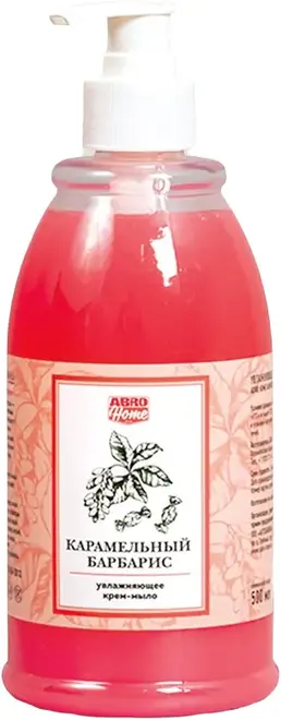 Abro Home Карамельный Барбарис крем-мыло увлажняющее (500 мл)