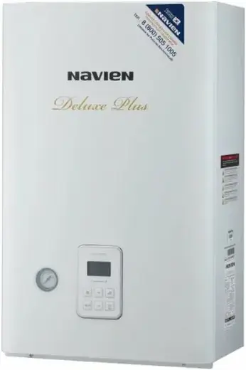 Navien Deluxe Plus котел настенный газовый двухконтурный 13K (7-13 кВт)