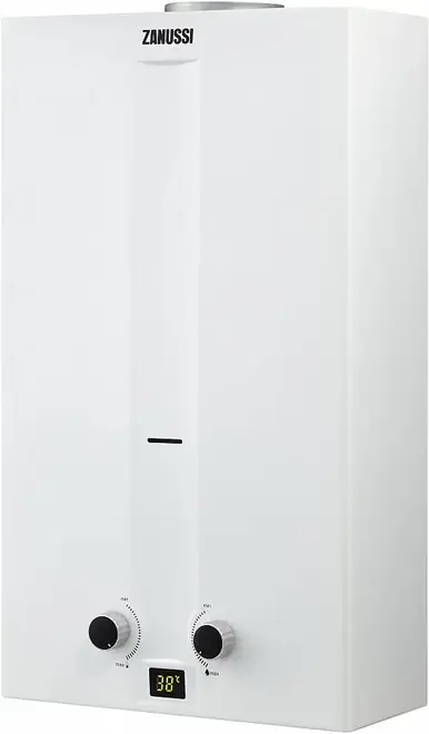 Zanussi GWH 10 газовая колонка Fonte LPG 190 мм белый