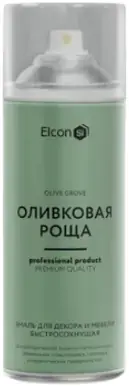Elcon эмаль для декора и мебели быстросохнущая (520 мл) оливковая роща
