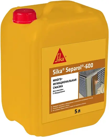 Sika Separol-600 смазка для форм и опалубки с антикоррозионным эффектом (5 л)