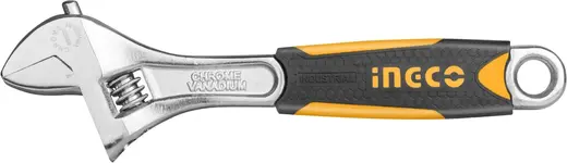 Ingco ключ разводной (до 30 мм 200 мм) CrV (хромованадиевая сталь)