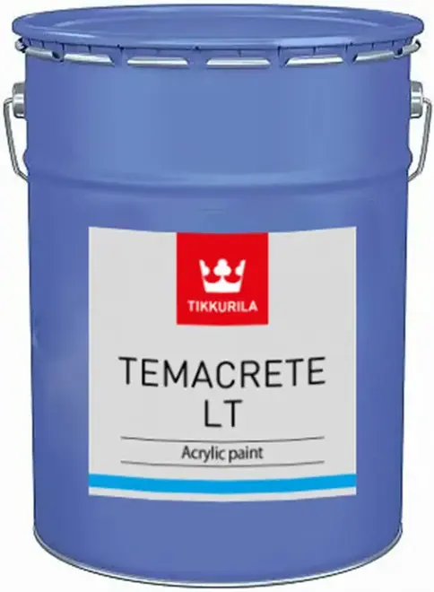 Тиккурила Temacrete LT грунт-эмаль для промышленного окрашивания (18 л) база КС