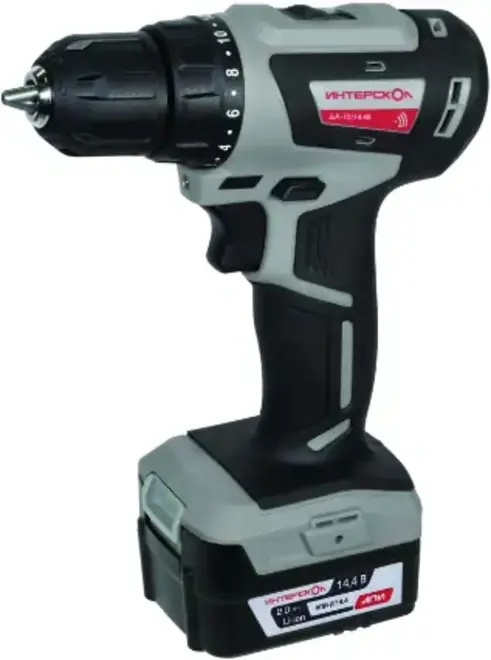 Интерскол ДА-10/14.4В дрель-шуруповерт аккумуляторная №708.2.2.70 (14.4 В)