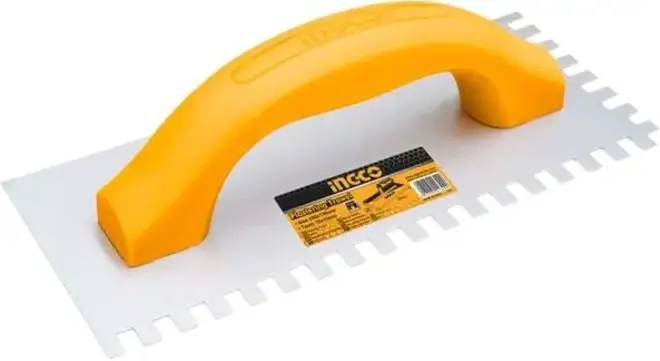 Ingco кельма зубчатая (230 мм)