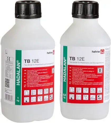 Quick-Mix TB 12E двухкомпонентное вяжущее для изготовления растворов (1 набор (1 бутылка * 1 кг + 1 бутылка * 0.8 кг)