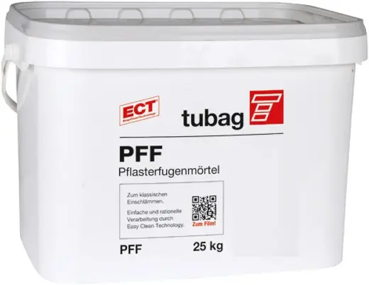 Tubag PFF водопроницаемый раствор для заполнения швов брусчатки (25 кг) базальт