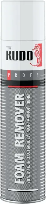 Kudo Proff Foam Remover удалитель застывшей монтажной пены (400 мл)
