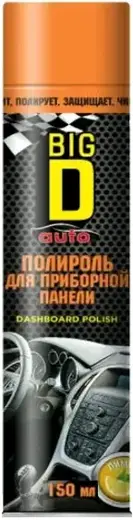 Big D Dashboard Polish полироль для приборной панели (150 мл) лимон
