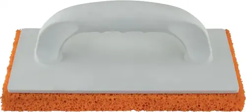 Бибер терка пластмассовая с губчатым покрытием (250*130 мм)