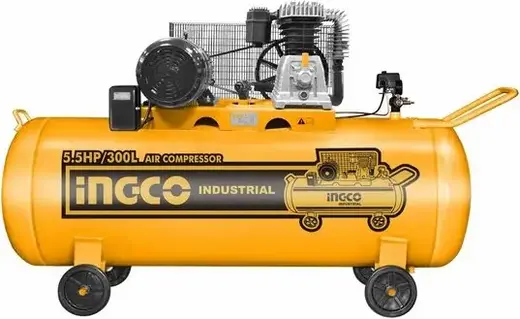 Ingco Industrial AC553001 компрессор поршневой воздушный масляный (4100 Вт)