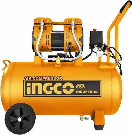Ingco Industrial ACS112501 компрессор поршневой безмасляный (1200 Вт)