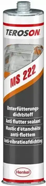 Teroson MS 222 BG CR однокомпонентный клей-герметик антифлаттер (310 мл)