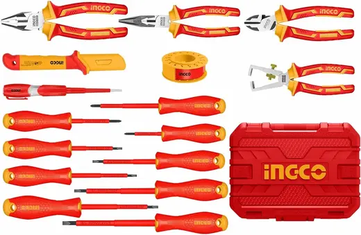 Ingco Industrial набор диэлектрических инструментов (16 предметов)