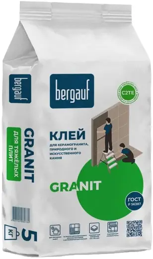 Bergauf Granit клей для керамогранита природного и искусственного камня (5 кг)