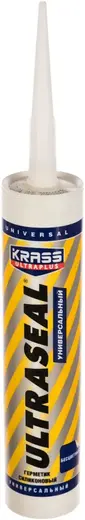Krass Ultraplus Ultraseal герметик силиконовый универсальный (260 мл) бесцветный Россия