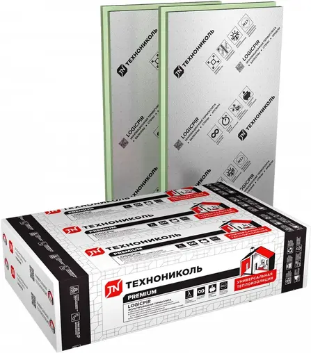 Технониколь Premium Logicpir универсальная теплоизоляция (0.59*1.19 м/50 мм)