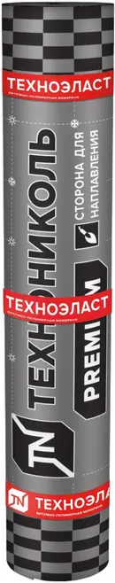 Технониколь Premium Техноэласт ЭКП Сланец Красный материал гидроизоляционный кровельный (1*10 м)