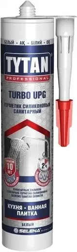 Титан Professional Turbo Upg герметик силиконовый санитарный (280 мл) белый RAL 9003 Китай